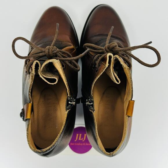 L'Artiste Spring Step Women's Juliane Leather Ankle Booties Size 37 EU/ 6.5-7 US - Picture 9 of 12